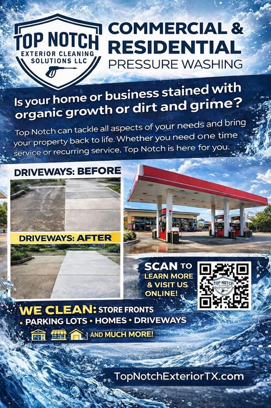 Driveway and Sidewalk Cleaning