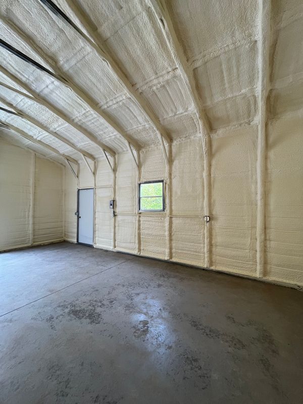New Home Construction Spray Foam Insulation