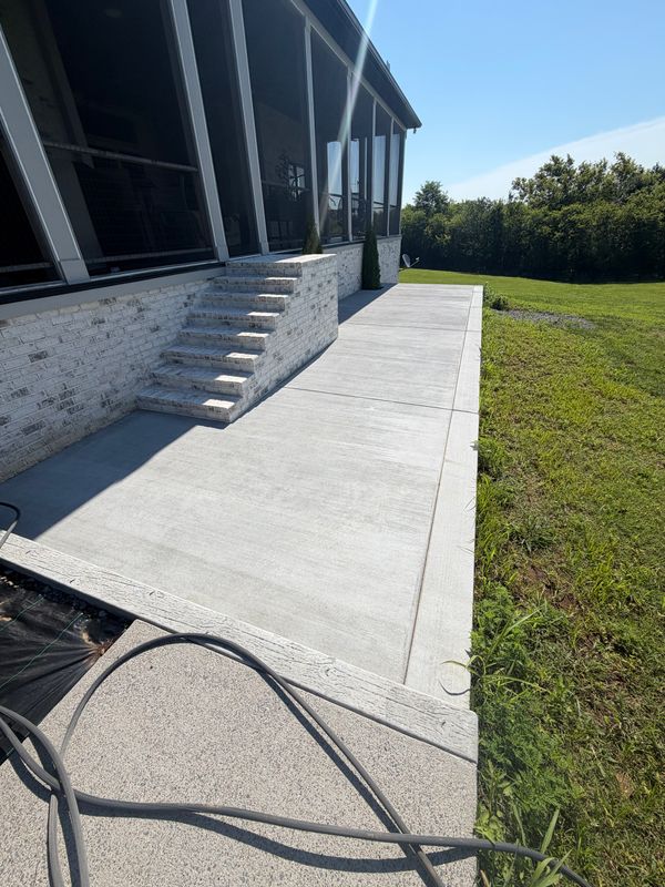 Sidewalk Installation