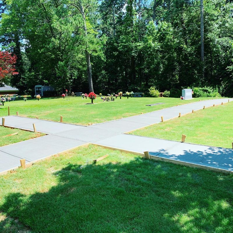 Stamped Concrete Installation