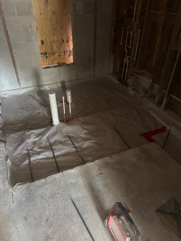 Converting 2 Bathrooms into 1