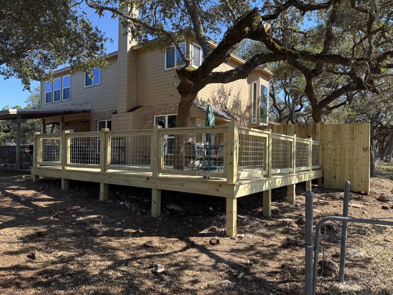 Deck/fence work