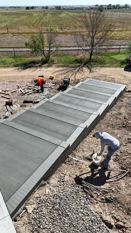 Sidewalk Installation