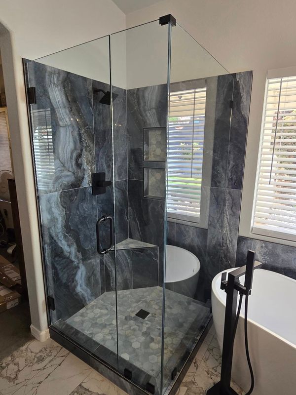 Bathroom Glass Installations