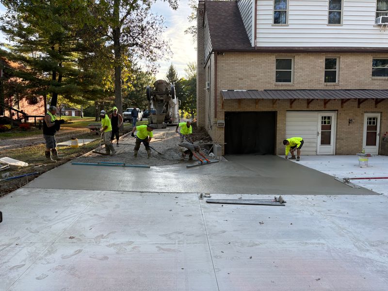 Driveway tear out and replacement