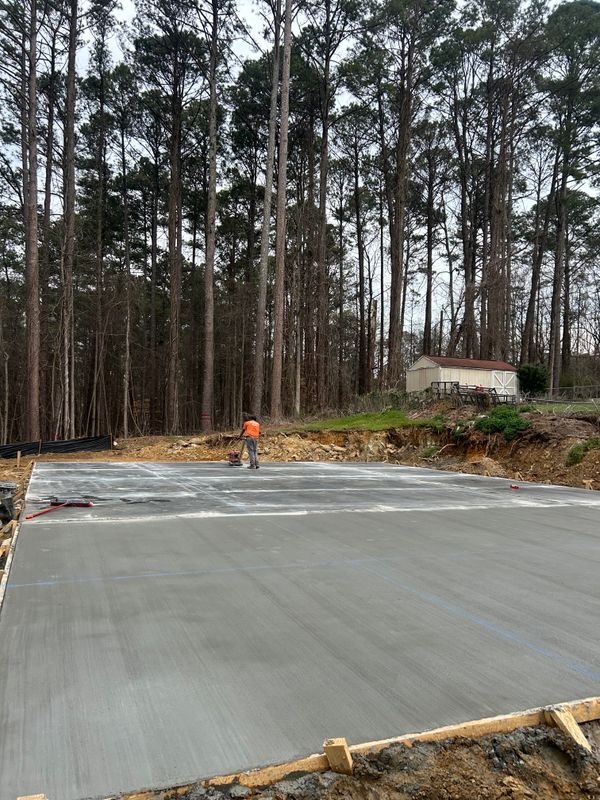 Concrete Slab Installation