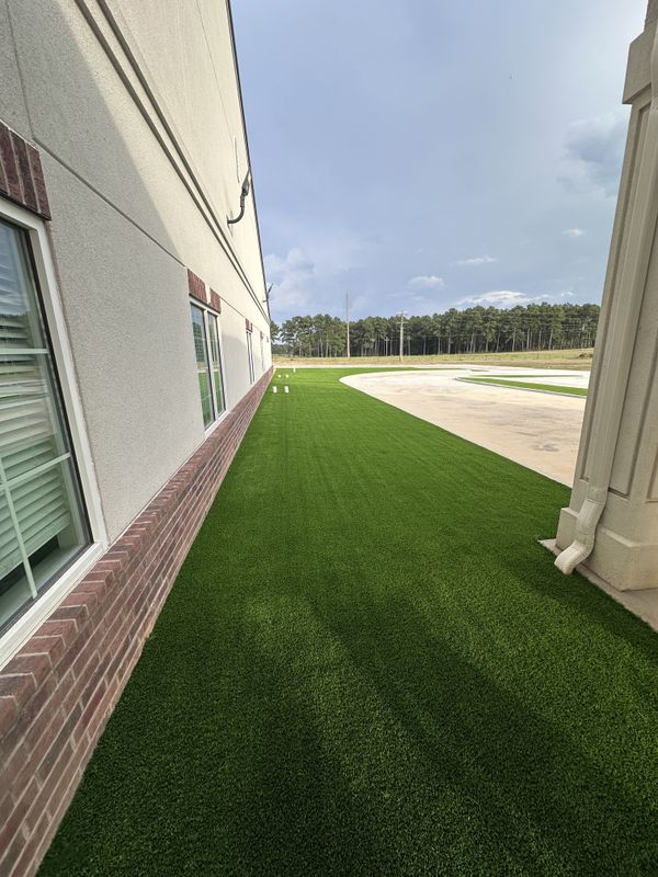 Residential Artificial Turf Installation