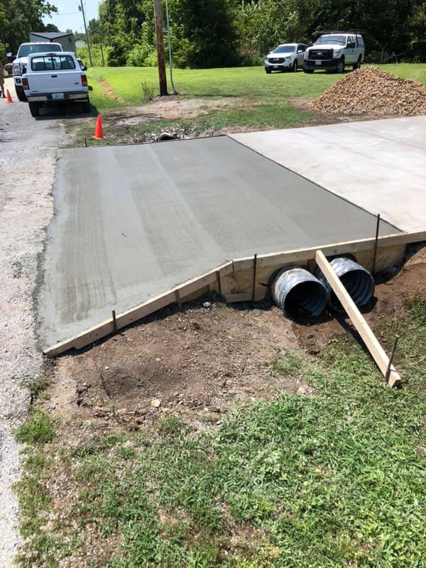 Driveways and parking lots 