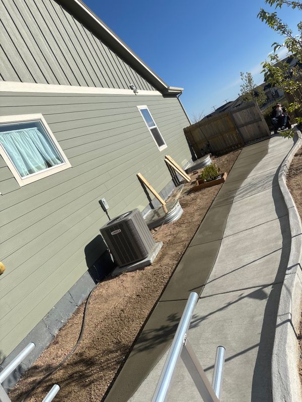 Sidewalk Installation