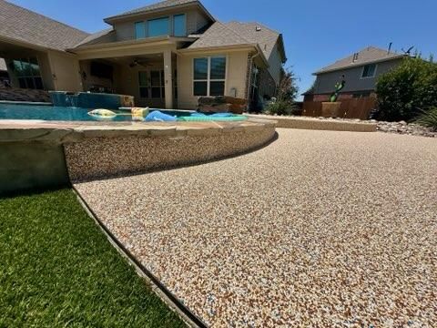 “Tex Stone” Resin Bound Overlay