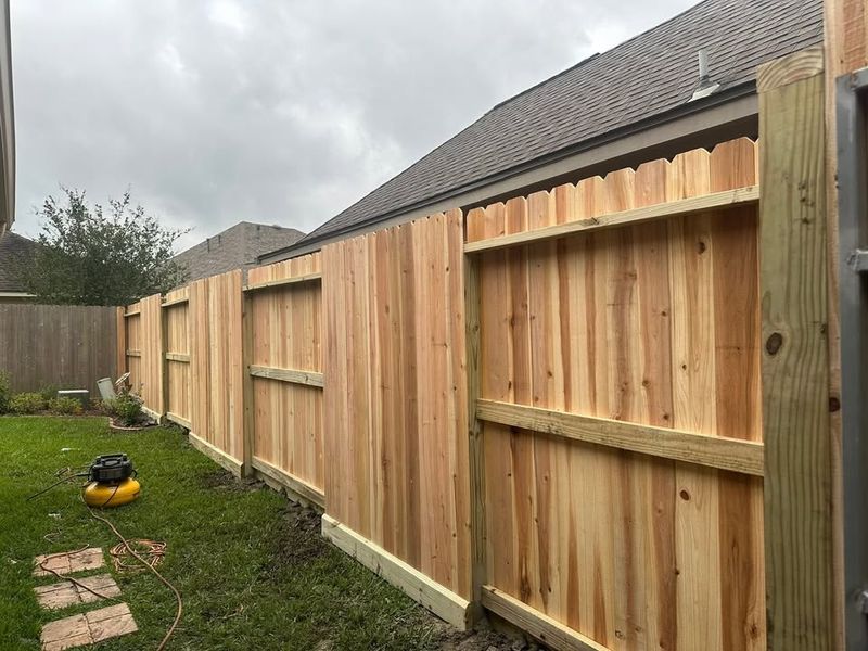 Wood Fence Installation