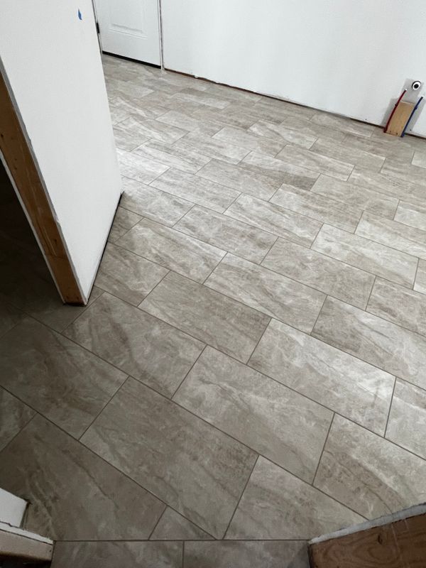 Tile work