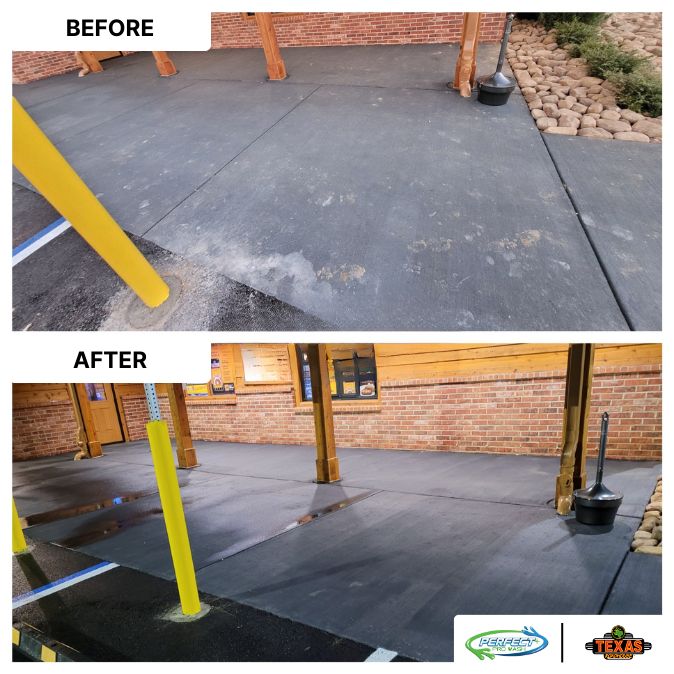 Driveway and Sidewalk Cleaning