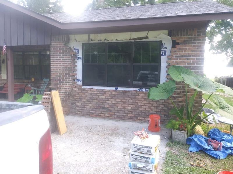 Cracked Brick And Mortar Repair