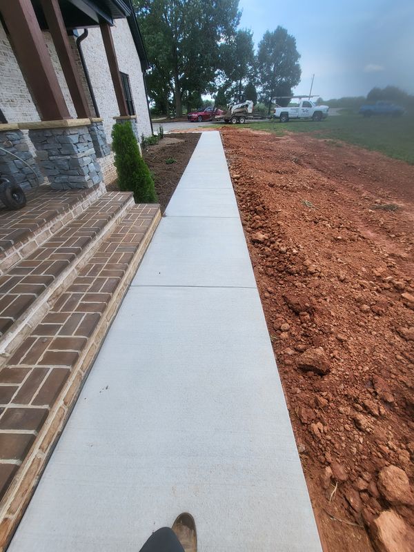 Sidewalk Installation
