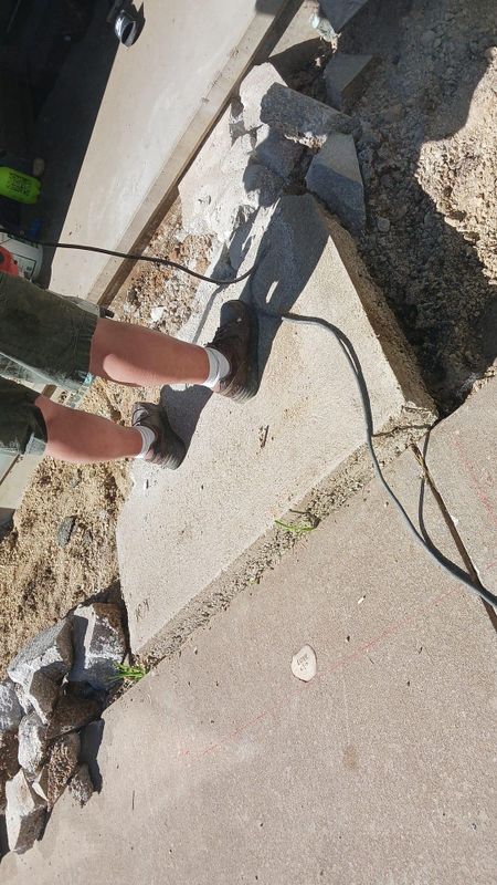 Small Concrete demolation