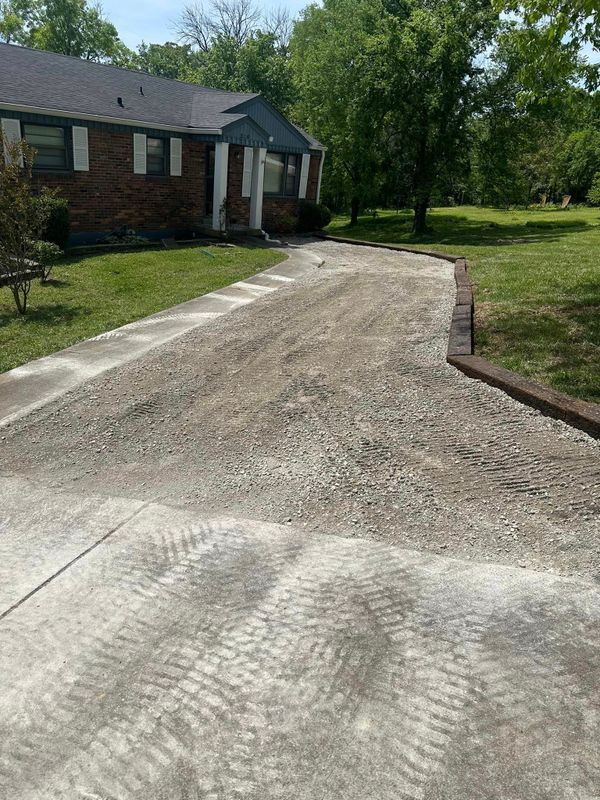 Gravel Driveway Construction