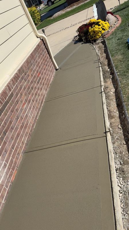Sidewalk Installation