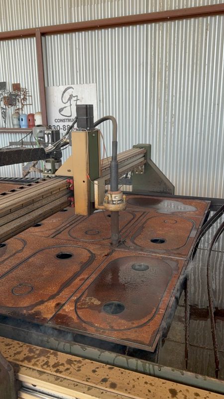 CNC Plasma metal cutting