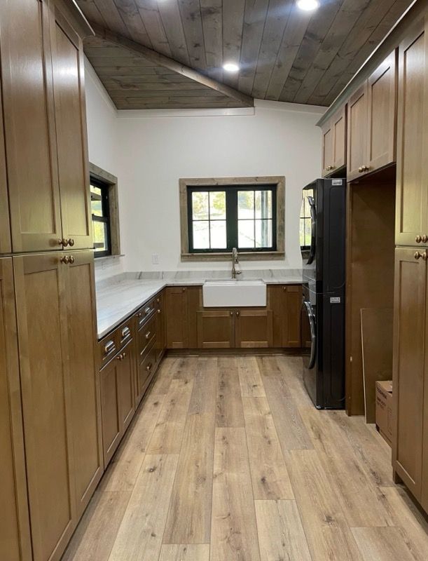 Rustic Elegance Redefined: Kitchen and Bathroom Renovation