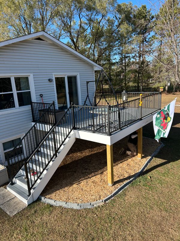 "Transforming Rot into Radiance: Radke Deck Works' Stunning Deck Revival in Ramsey, MN"