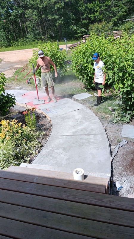 Sidewalks & Patio