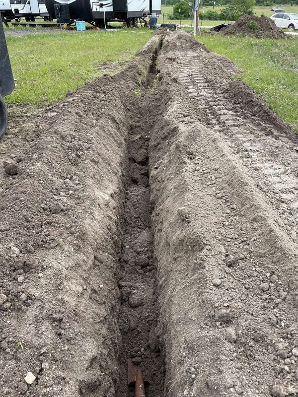 Sewer and Water Lines