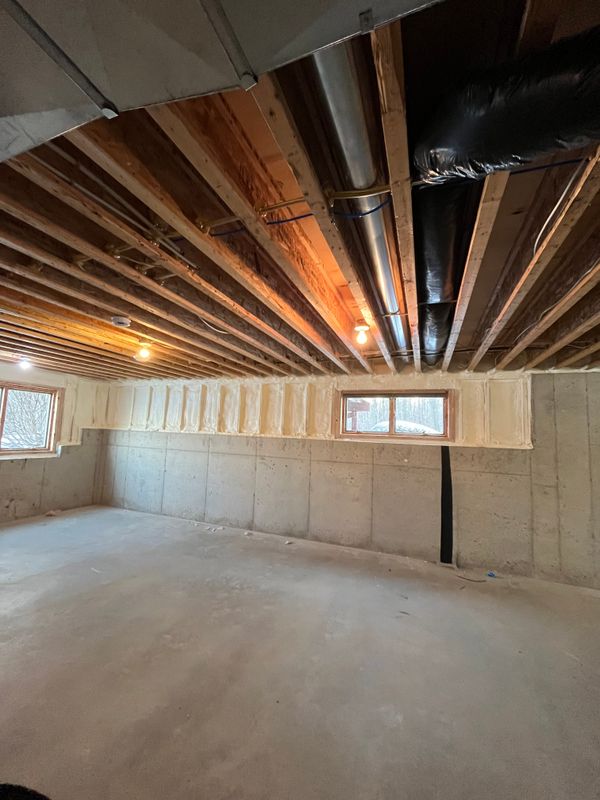Basement Spray Foam Insulation