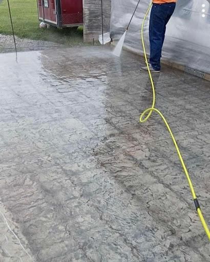 Stamped and Decorative Concrete Installation