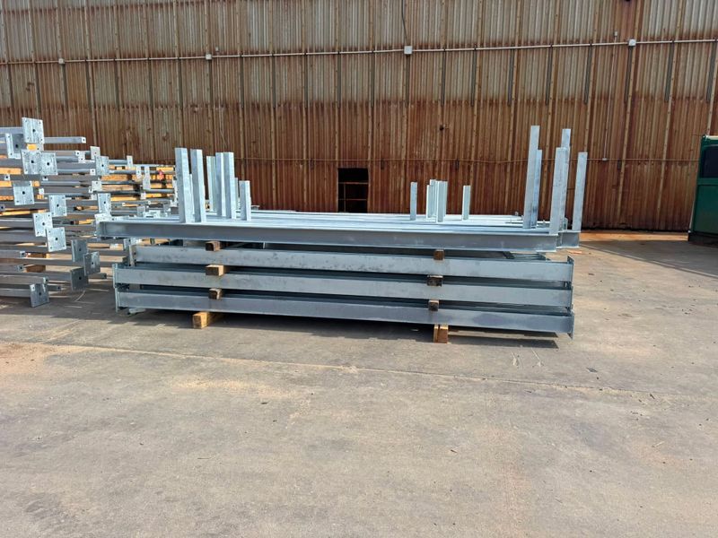 Got the columns back from galvanize and delivered today. Next the install.
