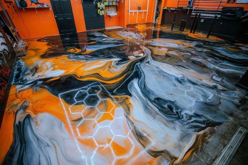 Metallic Floors