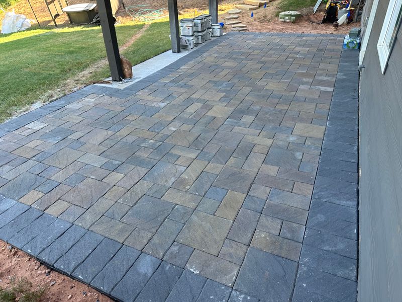 Transformative Landscape Renovation in Canton, GA: Erosion Control, Irrigation, and Paver Patio