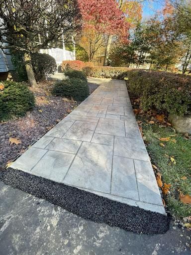 Stamped Concrete Installation