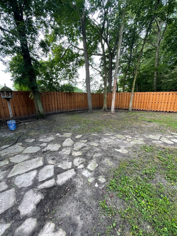 Fence Staining