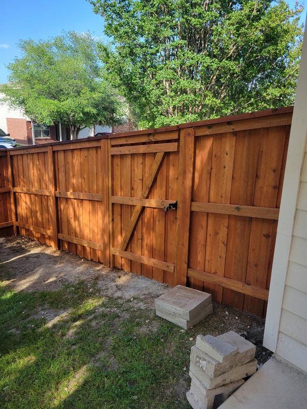 Installation of New Fences