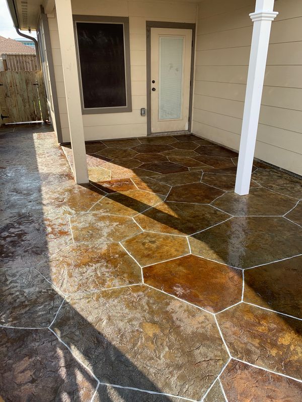 Acid Stained Concrete gallery