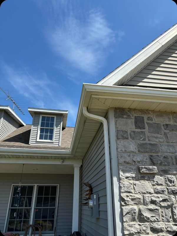 Gutters, fascia and soffit