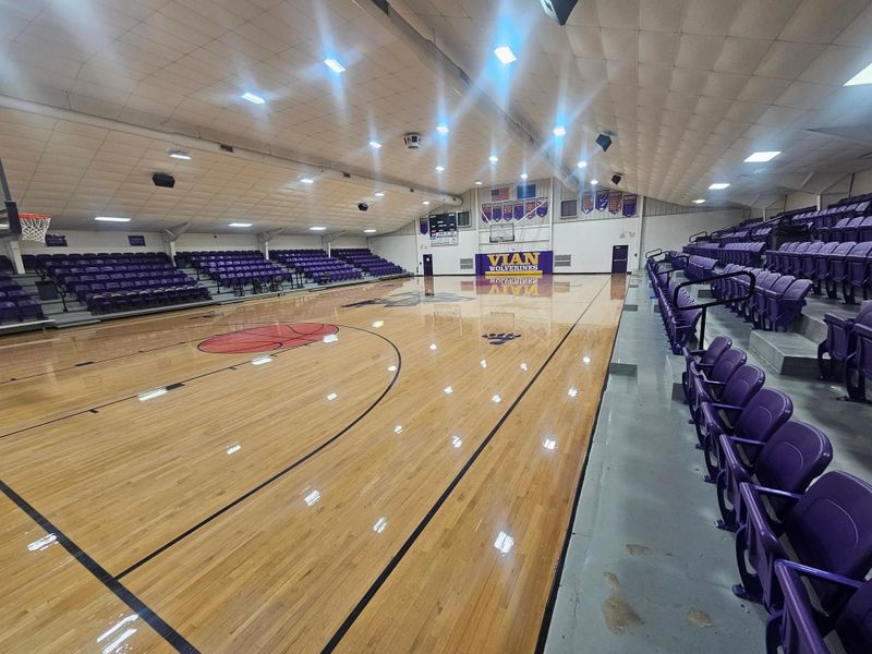 New Hardwood Sports Flooring