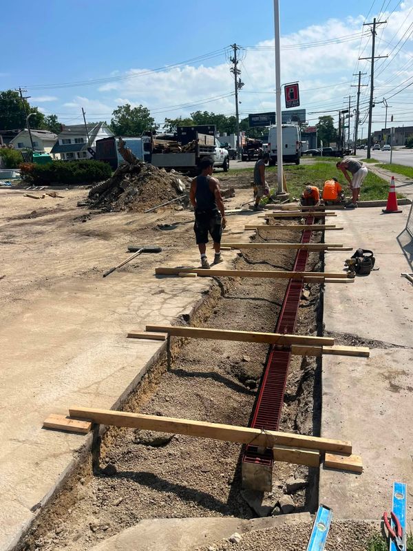 Sidewalk Installation