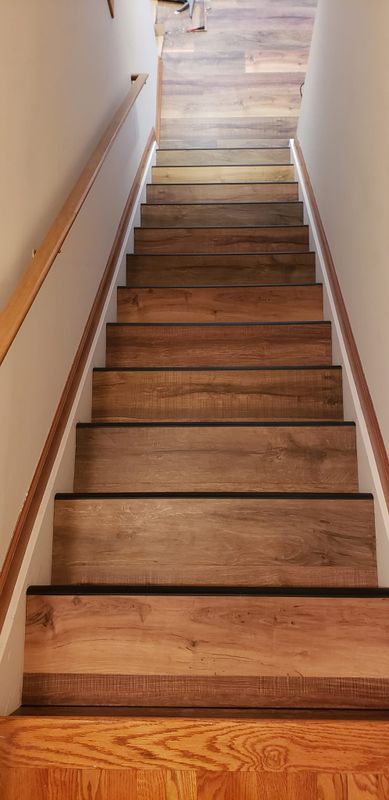 Vinyl flooring installations