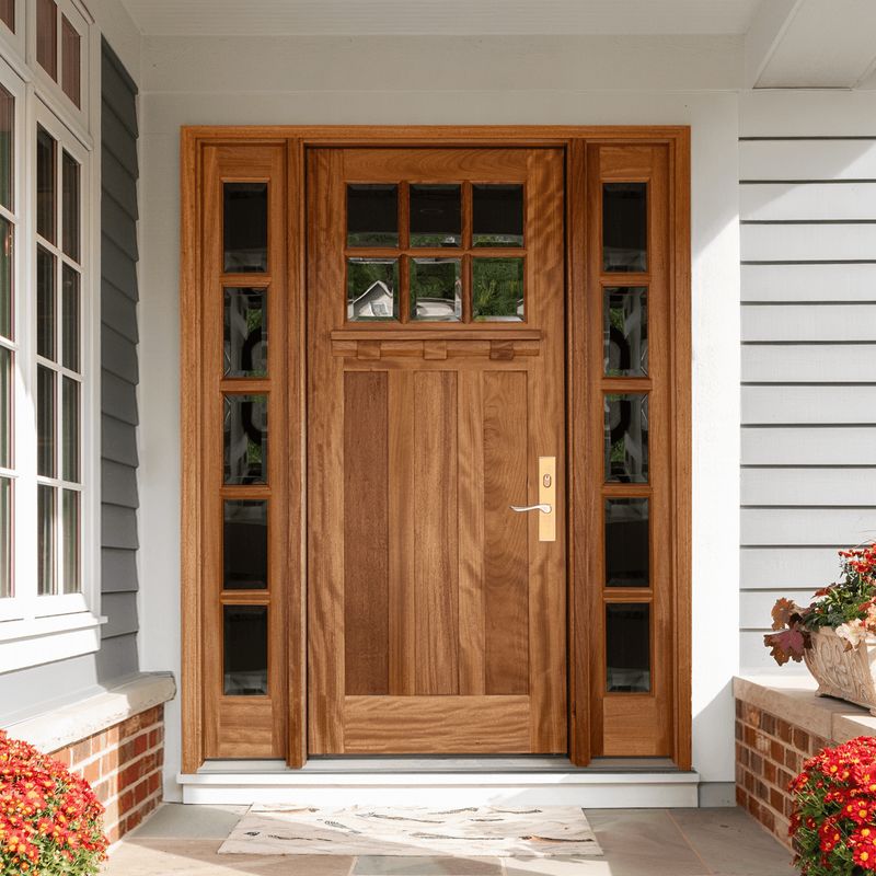 Front Door Staining