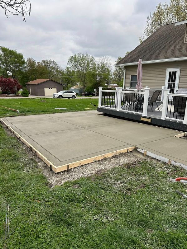 Stamped and Decorative Concrete Installation
