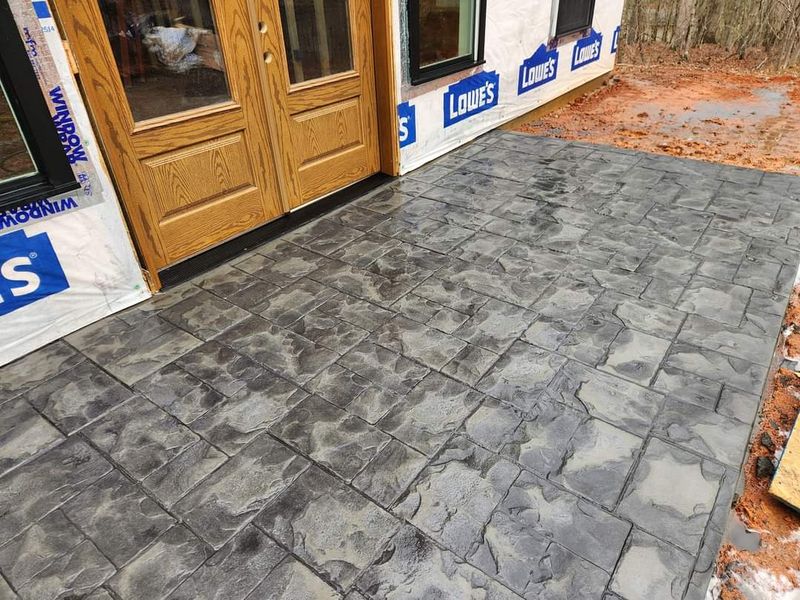 STAMPED CONCRETE