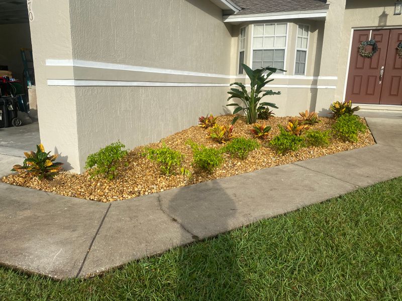 Mulch/Rock Installation
