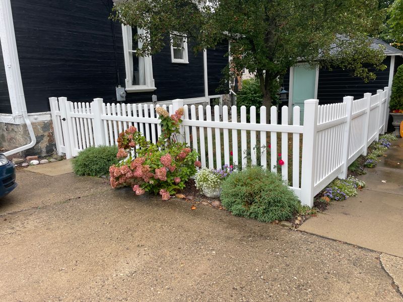 4-Foot White Vinyl Picket Fence – Smart Upgrade, Built to Last