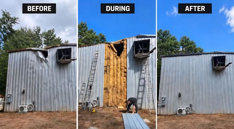 Metal Building Repair