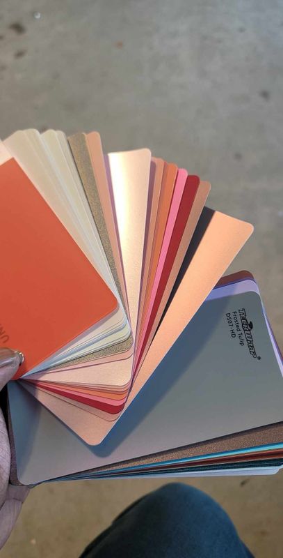 Our swatch books