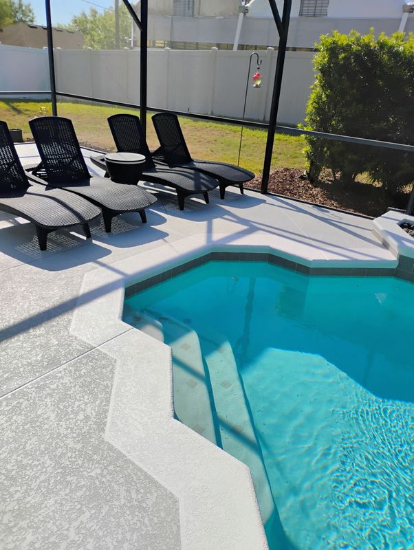 Pool Deck Painting
