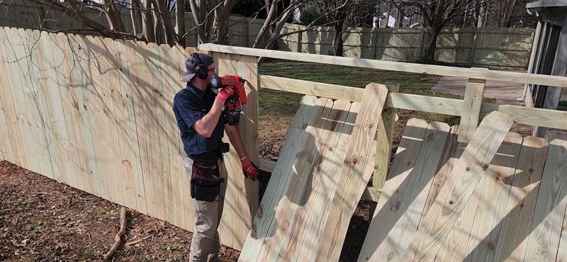 Wood Privacy Fence