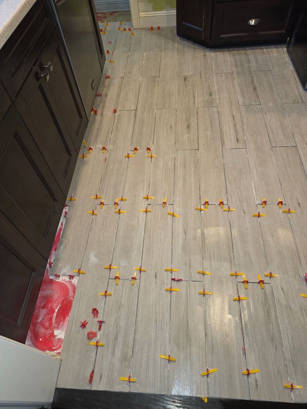 Kitchen Porcelain Tile Flooring